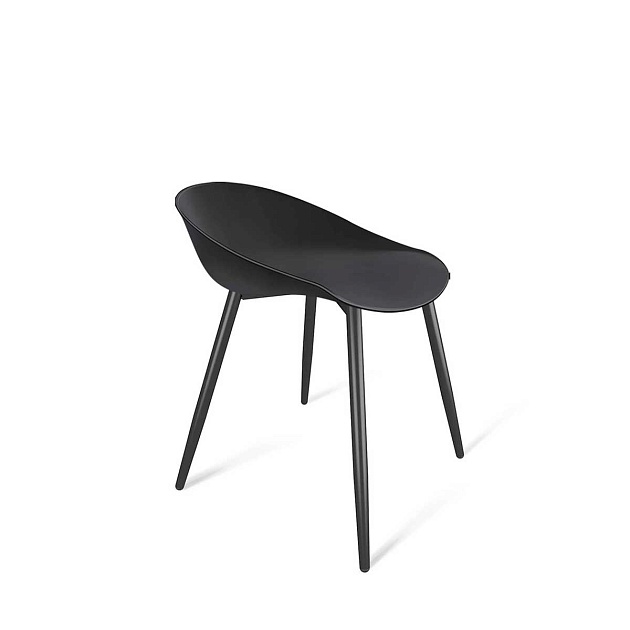 Барный стул Sheffilton SHT-ST19/S95-1 черный/черный муар 9932480001 Фото № 1