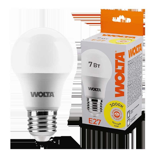 Светодиодная лампа WOLTA 25Y55BL7E27 Фото № 1