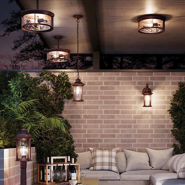 Уличный светильник Odeon Light Nature Mavret 4961/1A Фото № 4