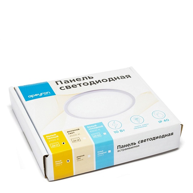 Встраиваемая светодиодная панель Apeyron 06-17 Фото № 4