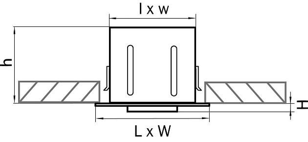 Встраиваемый светильник Lightstar Cardano 214010 Фото № 2