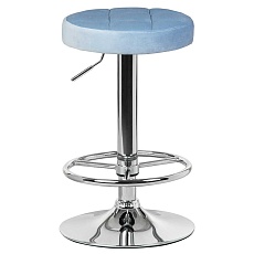Табурет барный DOBRIN BRUNO (пудрово-голубой велюр (MJ9-74)) 5008-LM BRUNO