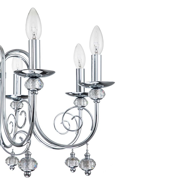 Подвесная люстра Escada Shine 678/8PL Chrome изображение 2 Подвесная люстра Escada Shine 678/8PL Chrome Фото № 2