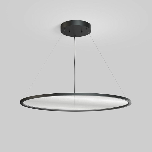 Подвесной горизонтальный светодиодный светильник Denkirs Veil DK6620-BK изображение 4 Подвесной горизонтальный светодиодный светильник Denkirs Veil DK6620-BK Фото № 4