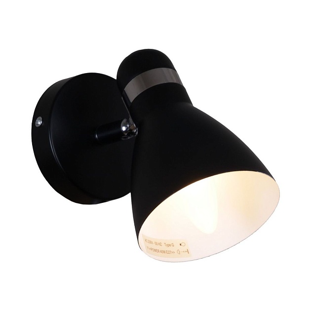 Спот Reluce 04714-0.2-01 BK Фото № 1