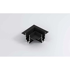 Коннектор угловой Luminotti L.399.3.BK