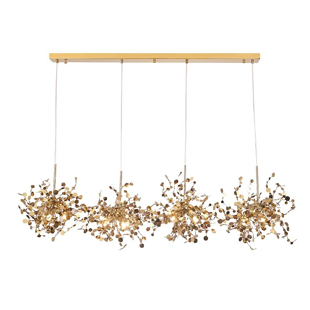 Подвесной светильник Crystal Lux GARDEN SP3х4 L1600 GOLD Фото № 3