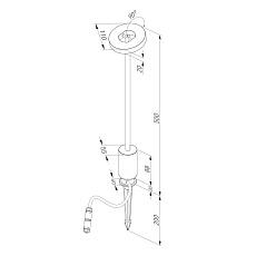 Ландшафтный светодиодный светильник Elektrostandard Verano 35185/S a068589 1