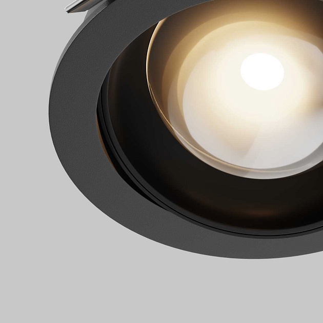 Встраиваемый светильник Maytoni Technical Downlight DL105-12W3K-B изображение 7 Встраиваемый светильник Maytoni Technical Downlight DL105-12W3K-B Фото № 7