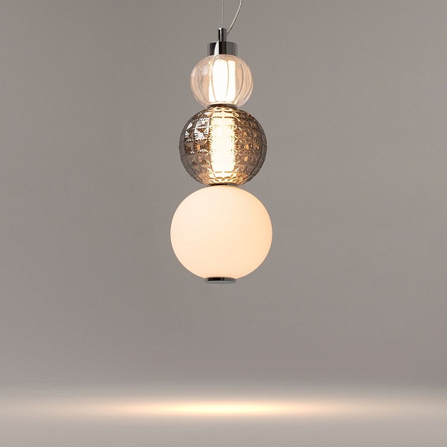 Подвесной светодиодный светильник Maytoni Collar P069PL-L16CH3K изображение 7 Подвесной светодиодный светильник Maytoni Collar P069PL-L16CH3K Фото № 7