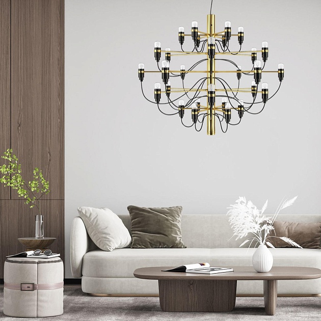 Подвесная люстра Loft IT Gino 10196/800 Black Фото № 5