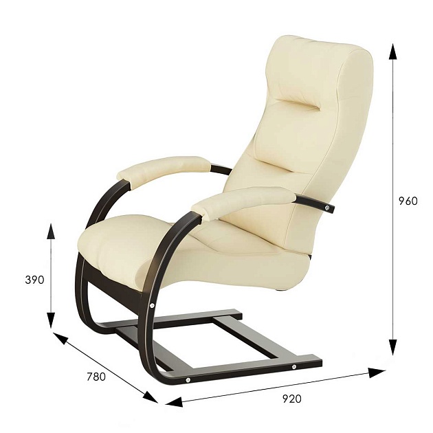 Кресло Мебелик Аспен 008447 Фото № 4