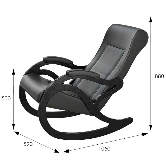 Кресло-качалка Мебелик Модель 7 008383 Фото № 4