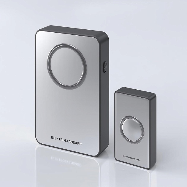 Звонок беспроводной Elektrostandard DBQ27M WL серебро/чёрный a055697 Фото № 1