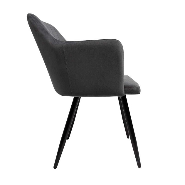 Кресло AksHome Brit серый, велюр 63392 Фото № 4