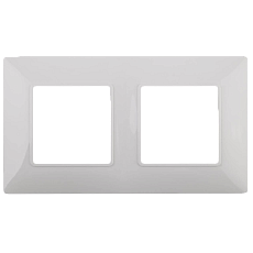 Рамка 2-постовая ЭРА Elegance 14-5002-01 Б0034387 1
