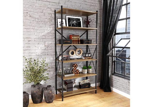 Стеллаж Woodville Траун Лофт 533192 Фото № 8
