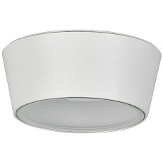 LIGHTING Светильник уличный 5104 потолочный под лампу GX53 IP65 белый IEK LT-UPU0-5104-GX53-1-K01