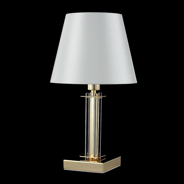 Настольная лампа Crystal Lux Nicolas LG1 Gold/White изображение 4 Настольная лампа Crystal Lux Nicolas LG1 Gold/White Фото № 4