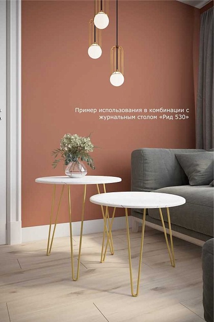 Журнальный стол Мебелик Рид Голд 430 006693 Фото № 4