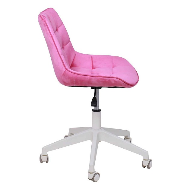 Поворотное кресло AksHome Carolyn велюр, фуксия 91956 изображение 15 Поворотное кресло AksHome Carolyn велюр, фуксия 91956 Фото № 15