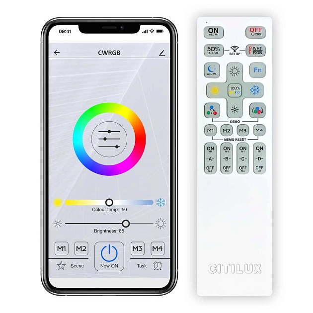 Потолочный светодиодный светильник Citilux Стратус Смарт CL732A520G Фото № 6