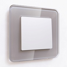 Выключатель одноклавишный проходной Werkel белый матовый W1112061 4690389184598 1