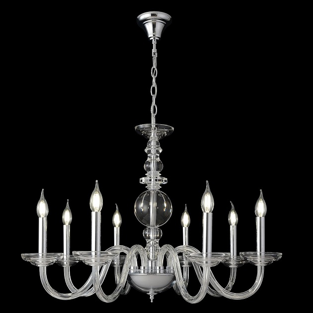 Подвесная люстра Crystal Lux ARABESQUE SP8 CHROME Фото № 1