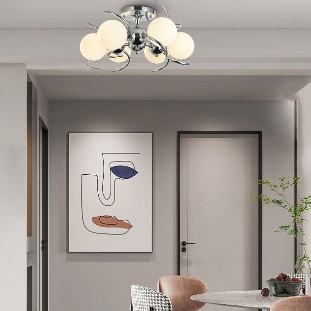 Потолочная люстра Arte Milano Neapolis71007 271007/6C Ni Фото № 10