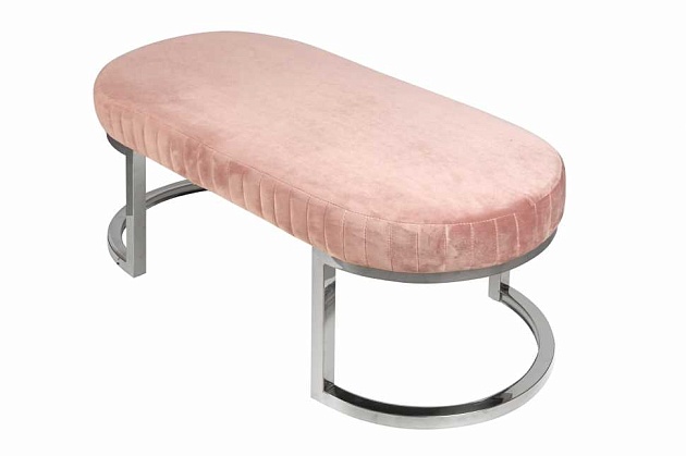 Банкетка ArtHomeDecor Miami ID-389 CR Pink Фото № 1