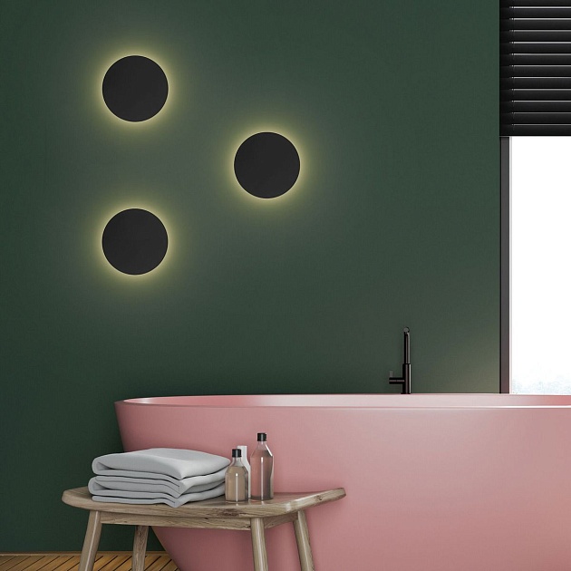 Настенный светильник TK Lighting 6012 Luna Black Фото № 3