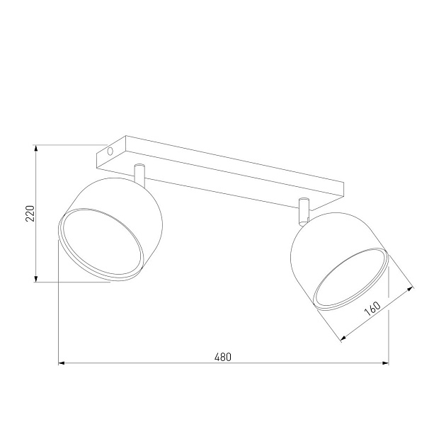 Спот TK Lighting 3415 Altea White изображение 2 Спот TK Lighting 3415 Altea White Фото № 2
