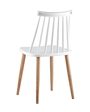 Кухонный стул Stool Group Морган пластиковый белый Y820 white 5