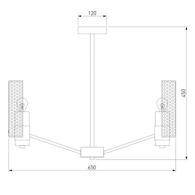Потолочная люстра Eurosvet Grino 70139/6 никель Фото № 3