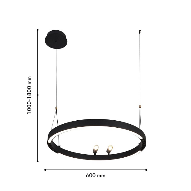 Подвесная светодиодная люстра F-Promo Slinga 4474-1P изображение 2 Подвесная светодиодная люстра F-Promo Slinga 4474-1P Фото № 2