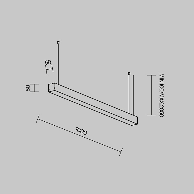 Линейный светильник Maytoni Technical LL312020 Фото № 7