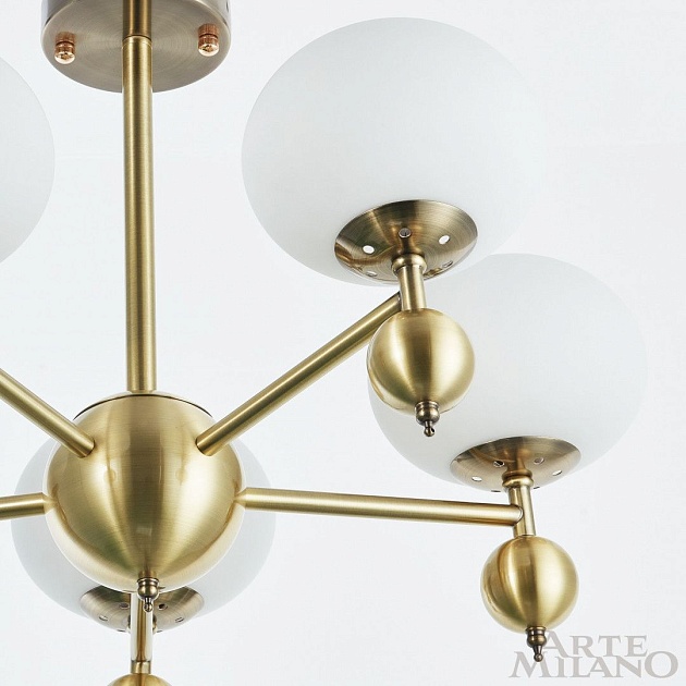 Потолочная люстра Arte Milano Neapolis70307 270307/3 GD Фото № 3