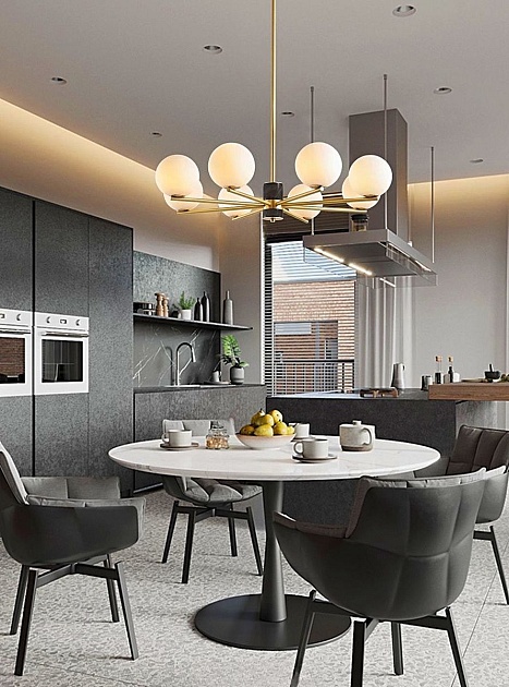 Подвесная люстра Mizi'en Grace MZ121552-8-820 Фото № 4