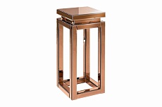 Консоль ArtHomeDecor Tower YJF-017 стекло 30*30*70 янтарный 2