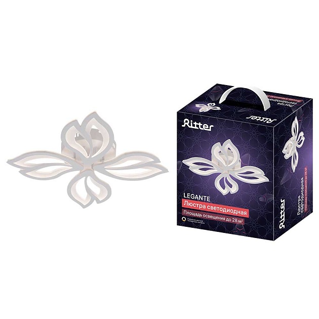 Потолочная люстра Ritter LEGANTE 51665 5 Фото № 1