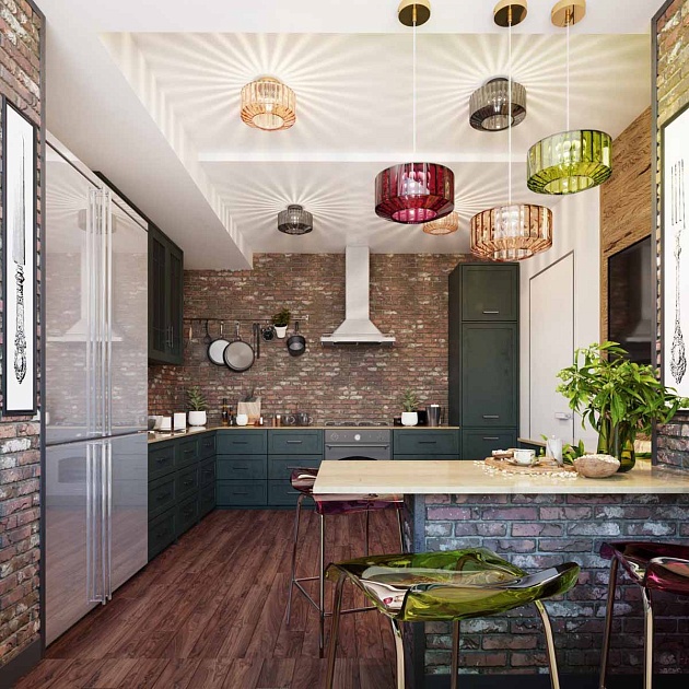 Потолочный светильник Odeon Light Pendant Binga 4746/1C Фото № 2