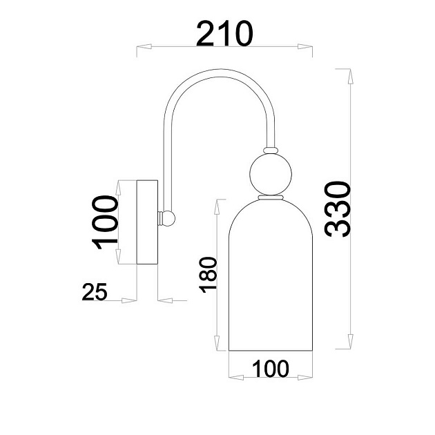 Бра Escada ODE 686/1A Copper изображение 2 Бра Escada ODE 686/1A Copper Фото № 2