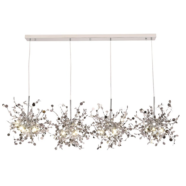 Подвесной светильник Crystal Lux GARDEN SP3х4 L1600 CHROME Фото № 3