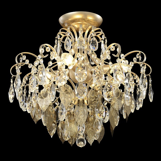 Потолочная люстра Crystal Lux Esmiralda PL4 Gold Фото № 1
