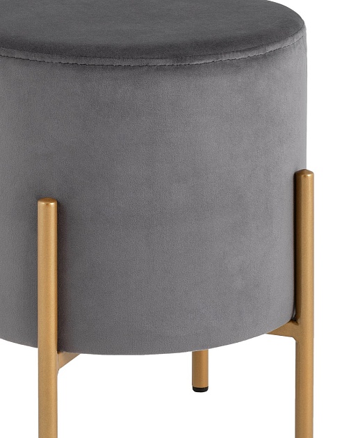 Пуф Stool Group Кейси велюр серый vd-keysi-b27 Фото № 3