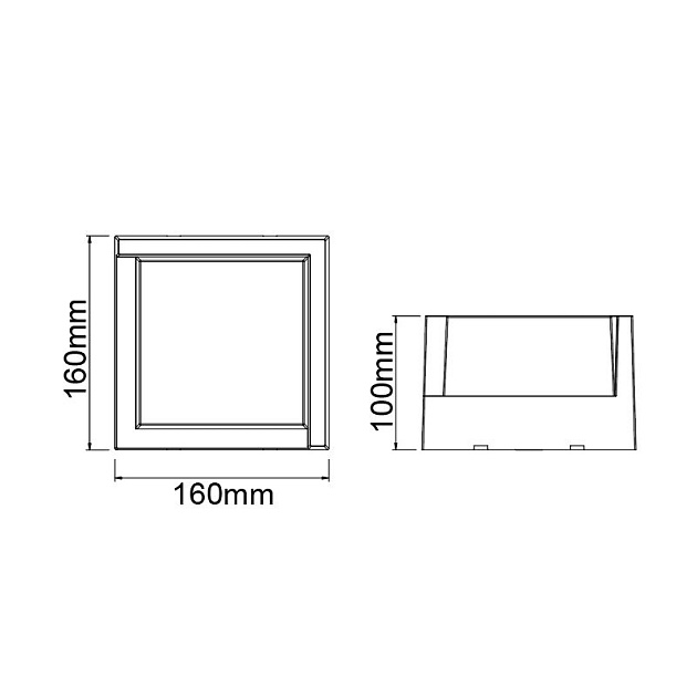 Уличный настенный светодиодный светильник Mantra Creek 8865 Фото № 2