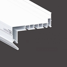 Профиль Flexy GARDINA3 04 для изготовления скрытых карнизных ниш 44 GARDINA3 4 9016