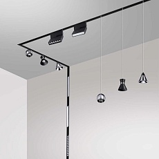 Трековый низковольтный светодиодный светильник Novotech Shino Flum 358423 2