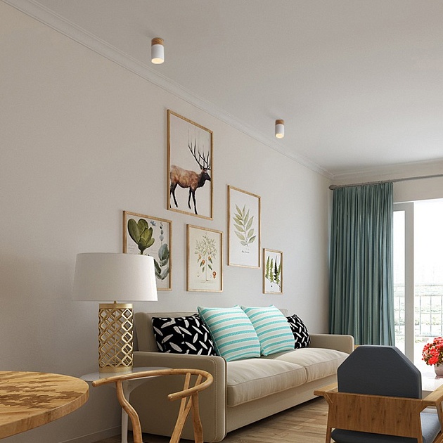 Потолочный светодиодный светильник Imperium Loft Wood 141159-26 Фото № 7