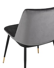 Кухонный стул Stool Group Мелисса велюр темно-серый FDC8028 DARK GREY FUT-81 5